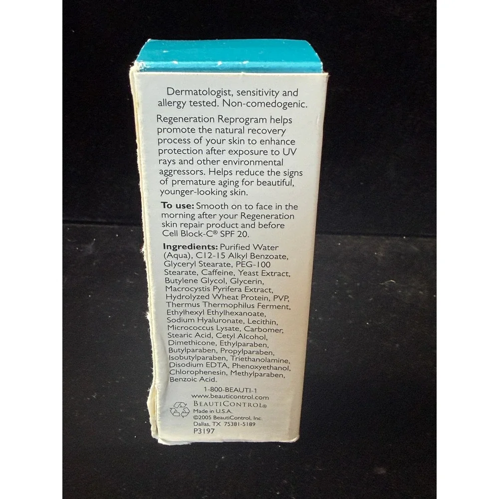 BeautiControl Regeneration Reprogram Rejuvenating Skin Serum 0.4 oz 12g NIB